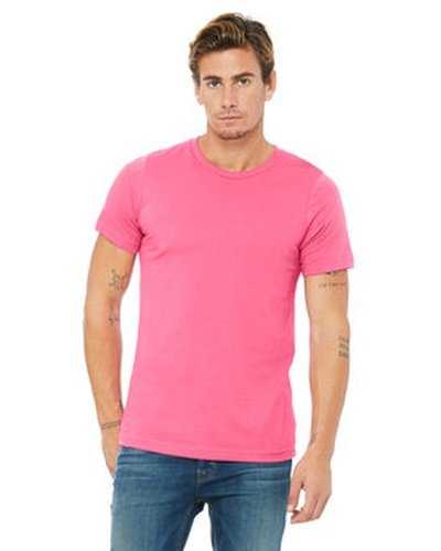 Bella + Canvas 3001C Unisex Jersey T-Shirt - Charity Pink - HIT a Double