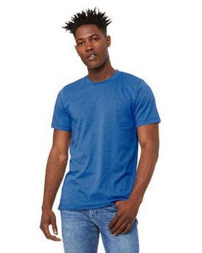 Bella + Canvas 3001C Unisex Jersey T-Shirt - Columbia Blue - HIT a Double