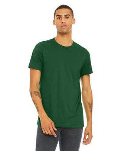 Bella + Canvas 3001C Unisex Jersey T-Shirt - Evergreen - HIT a Double