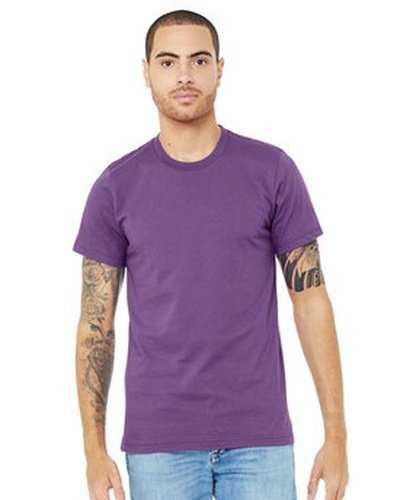 Bella + Canvas 3001C Unisex Jersey T-Shirt - Royal Purple - HIT a Double