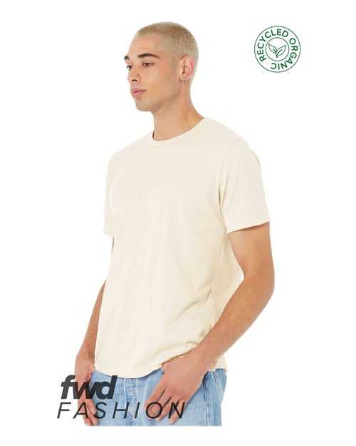 Bella + Canvas 3001RCY FWD Fashion Unisex Jersey Recycled Organic Tee - Heather Natural - HIT a Double - 2