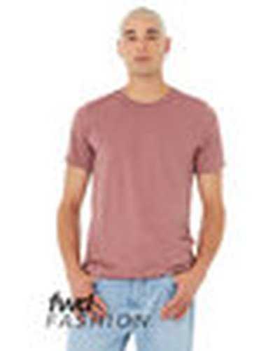 Bella + Canvas 3001RCY Unisex Recycled Organic T-Shirt - Heather Mauve - HIT a Double