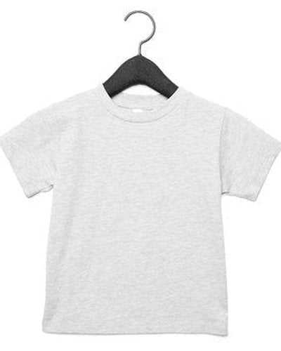 Bella + Canvas 3001T Toddler Jersey Short-Sleeve T-Shirt - Athletic Heather - HIT a Double