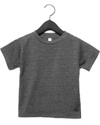 Bella + Canvas 3001T Toddler Jersey Short-Sleeve T-Shirt - Dark Gray Heather - HIT a Double