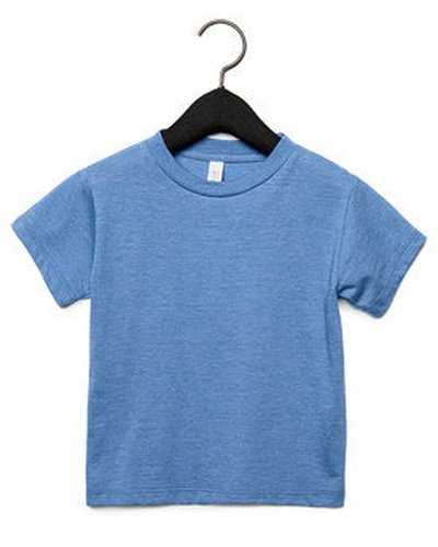 Bella + Canvas 3001T Toddler Jersey Short-Sleeve T-Shirt - Heather Columbia Blue - HIT a Double