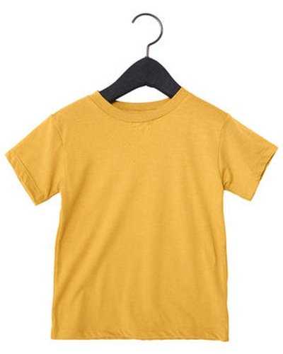 Bella + Canvas 3001T Toddler Jersey Short-Sleeve T-Shirt - Heather Yllow Gold - HIT a Double