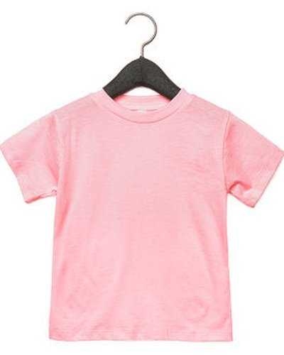Bella + Canvas 3001T Toddler Jersey Short-Sleeve T-Shirt - Pink - HIT a Double