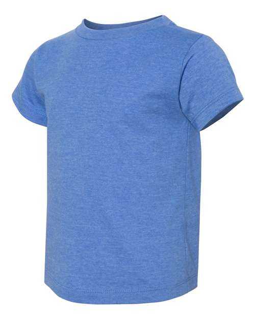 Bella + Canvas 3001T Toddler Jersey Tee - Heather Columbia Blue - HIT a Double
