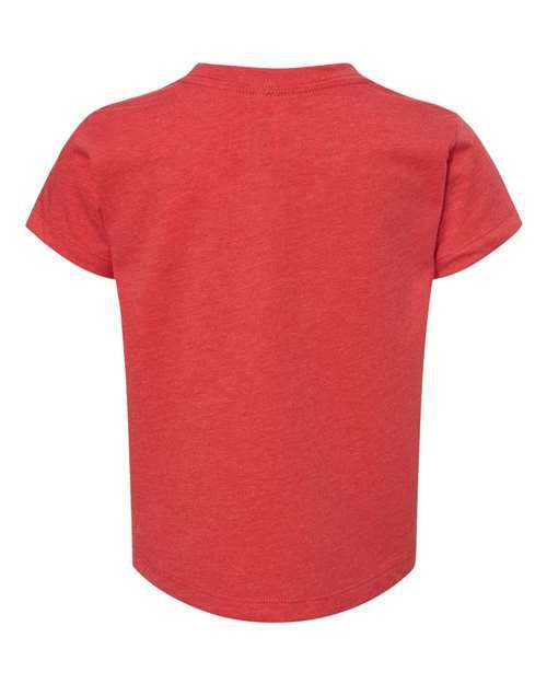 Bella + Canvas 3001T Toddler Jersey Tee - Heather Red - HIT a Double