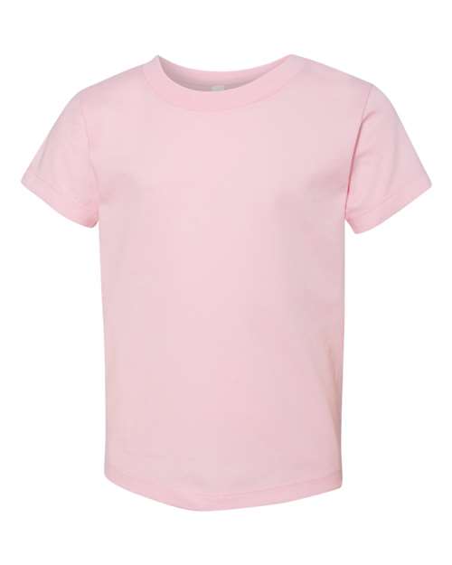 Bella + Canvas 3001T Toddler Jersey Tee - Pink - HIT a Double