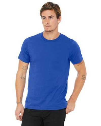 Bella + Canvas 3001U Unisex Made In The USA Jersey T-Shirt - True Royal - HIT a Double