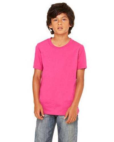 Bella + Canvas 3001Y Youth Jersey T-Shirt - Berry - HIT a Double
