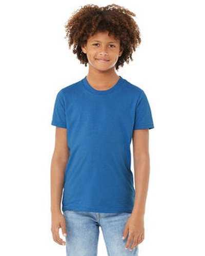 Bella + Canvas 3001Y Youth Jersey T-Shirt - Columbia Blue - HIT a Double