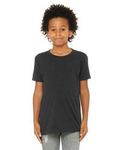 Bella + Canvas 3001Y Youth Jersey T-Shirt - Dark Gray - HIT a Double