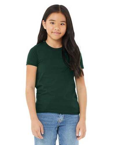 Bella + Canvas 3001Y Youth Jersey T-Shirt - Forest - HIT a Double