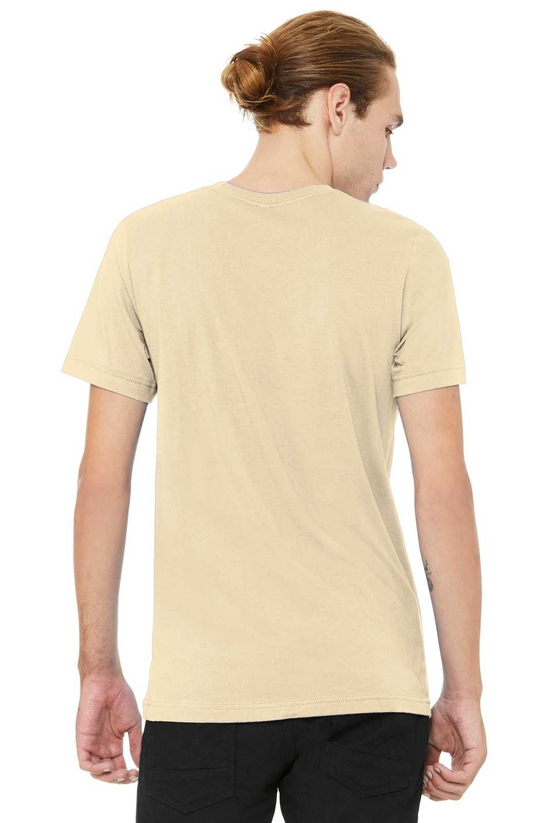 Bella + Canvas 3001 Unisex Jersey Short Sleeve Tee - Natural - HIT a Double
