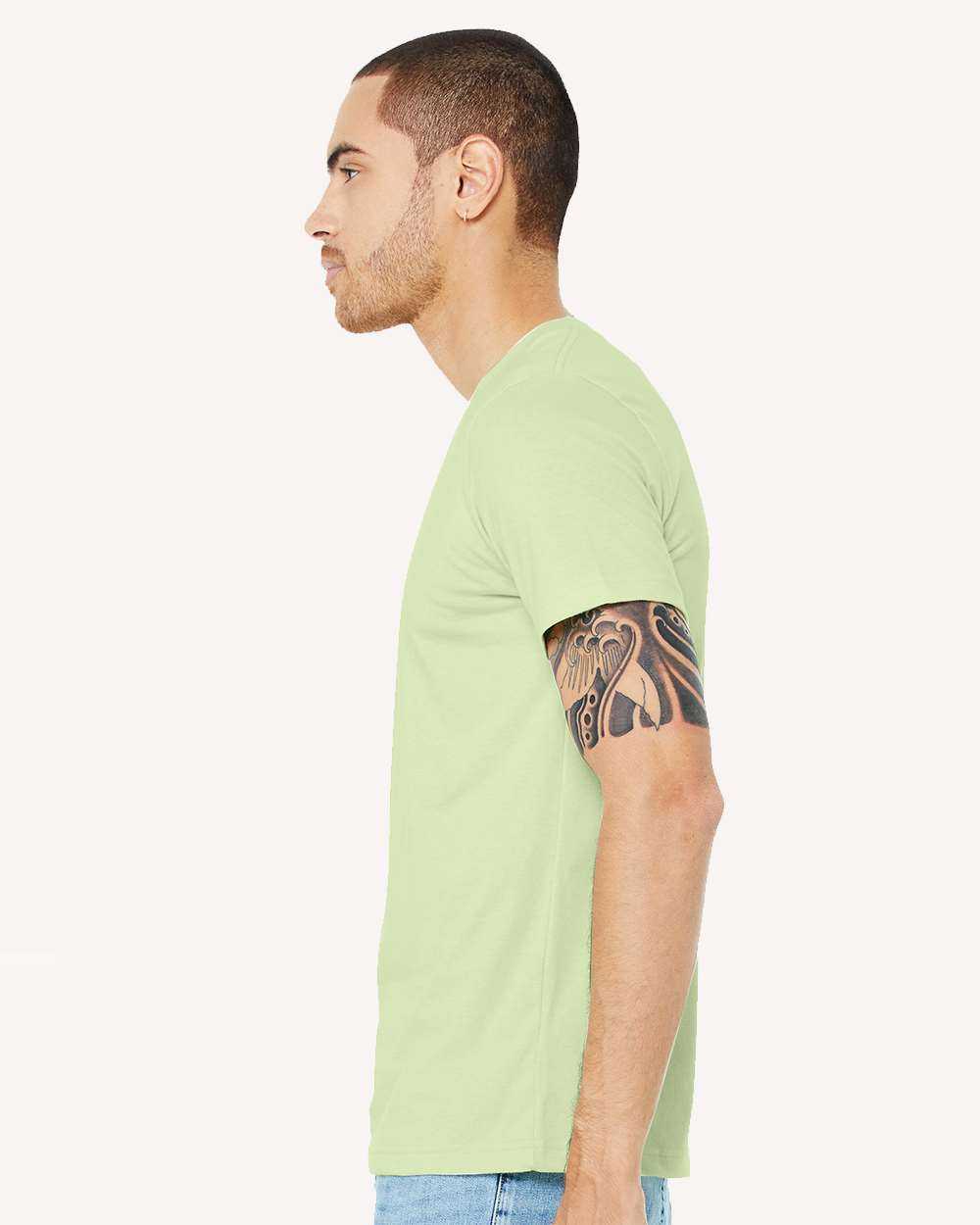 Bella + Canvas 3001 Unisex Jersey Tee - Spring Green - HIT a Double