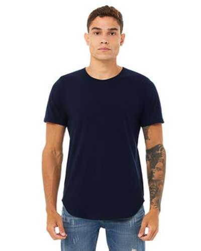 Bella + Canvas 3003C Fwd Fashion Men's Curved Hem Short Sleeve T-Shirt - Navy - HIT a Double