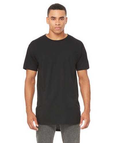 Bella + Canvas 3006 Men&#39;s Long Body Urban T-Shirt - Black - HIT a Double