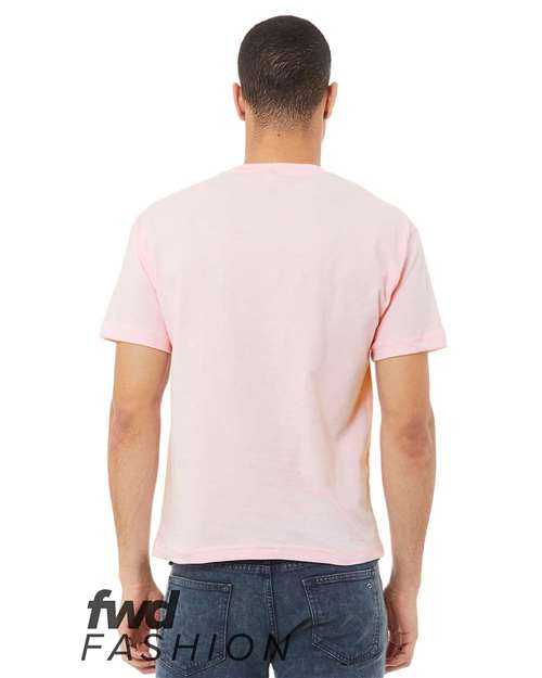 Bella + Canvas 3010 FWD Fashion Heavyweight Street Tee - Soft Pink - HIT a Double