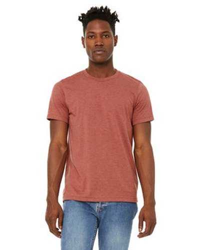 Bella + Canvas 3301C Unisex Sueded T-Shirt - Heather Clay - HIT a Double