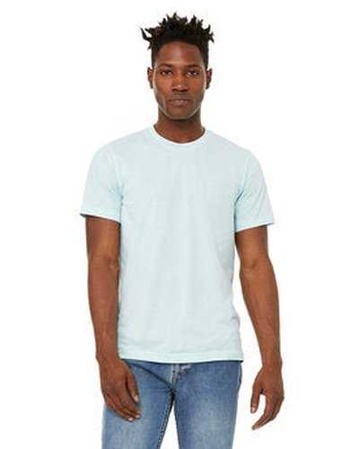 Bella + Canvas 3301C Unisex Sueded T-Shirt - Heather Ice Blue - HIT a Double