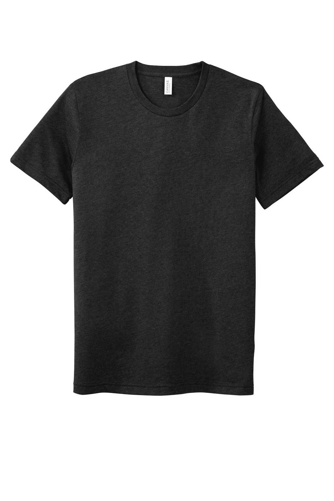 Bella + Canvas 3301 Unisex Sueded Tee - Black Heather - HIT a Double