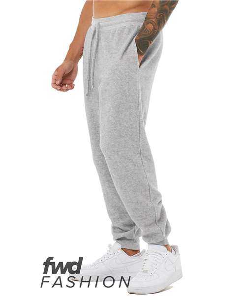 Bella + Canvas 3327 FWD Fashion Unisex Sueded Fleece Jogger - Athletic Heather - HIT a Double