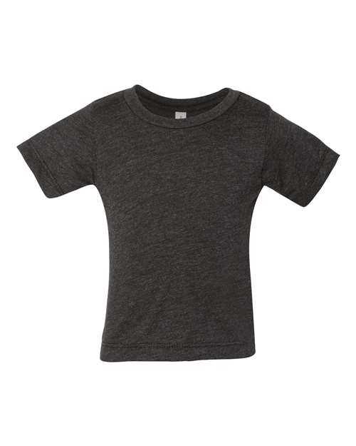 Bella + Canvas 3413B Baby Triblend Tee - Charcoal Black Triblend - HIT a Double