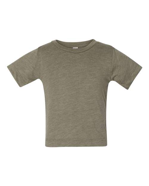 Bella + Canvas 3413B Baby Triblend Tee - Olive Triblend - HIT a Double