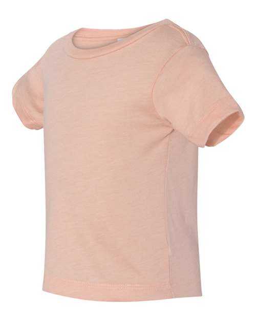 Bella + Canvas 3413B Baby Triblend Tee - Peach Triblend - HIT a Double