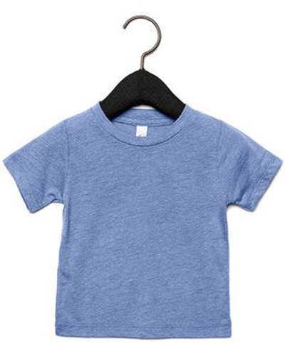 Bella + Canvas 3413B Infant Triblend Short Sleeve T-Shirt - Blue Triblend - HIT a Double