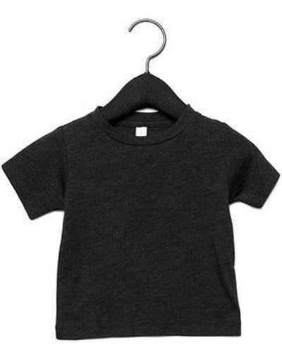 Bella + Canvas 3413B Infant Triblend Short Sleeve T-Shirt - Charcoal Black Triblend - HIT a Double