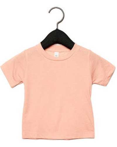 Bella + Canvas 3413B Infant Triblend Short Sleeve T-Shirt - Peach Triblend - HIT a Double
