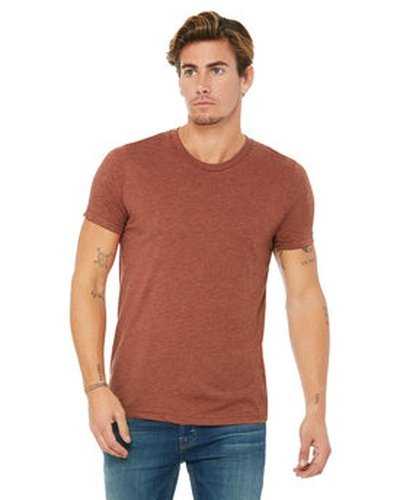 Bella + Canvas 3413C Unisex Triblend T-Shirt - Clay Triblend - HIT a Double