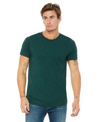 Bella + Canvas 3413C Unisex Triblend T-Shirt - Emerald Triblend - HIT a Double