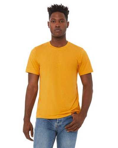 Bella + Canvas 3413C Unisex Triblend T-Shirt - Mustard Triblend - HIT a Double