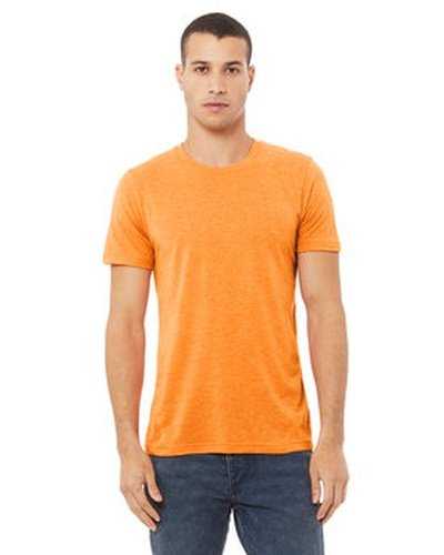 Bella + Canvas 3413C Unisex Triblend T-Shirt - Orange Triblend - HIT a Double