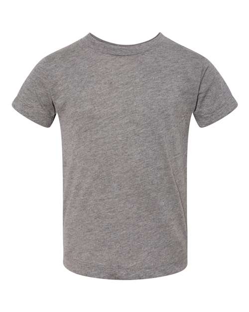 Bella + Canvas 3413T Toddler Triblend Tee - Grey Triblend - HIT a Double