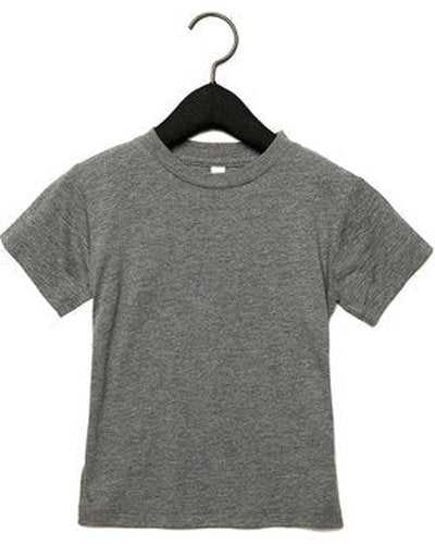 Bella + Canvas 3413T Toddler Triblend Short-Sleeve T-Shirt - Gray Triblend - HIT a Double