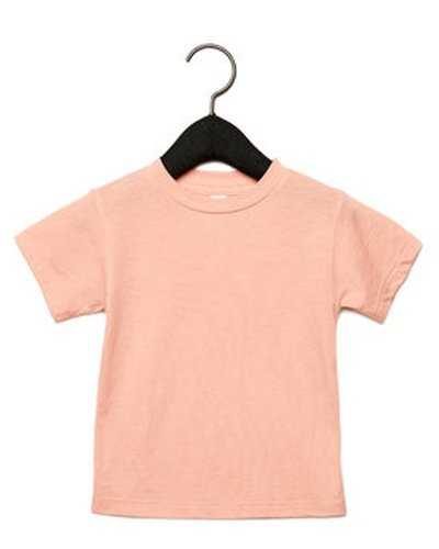 Bella + Canvas 3413T Toddler Triblend Short-Sleeve T-Shirt - Peach Triblend - HIT a Double