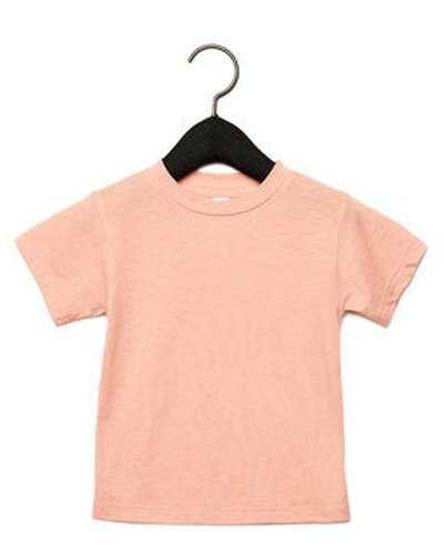 Bella + Canvas 3413T Toddler Triblend Short-Sleeve T-Shirt - Peach Triblend - HIT a Double