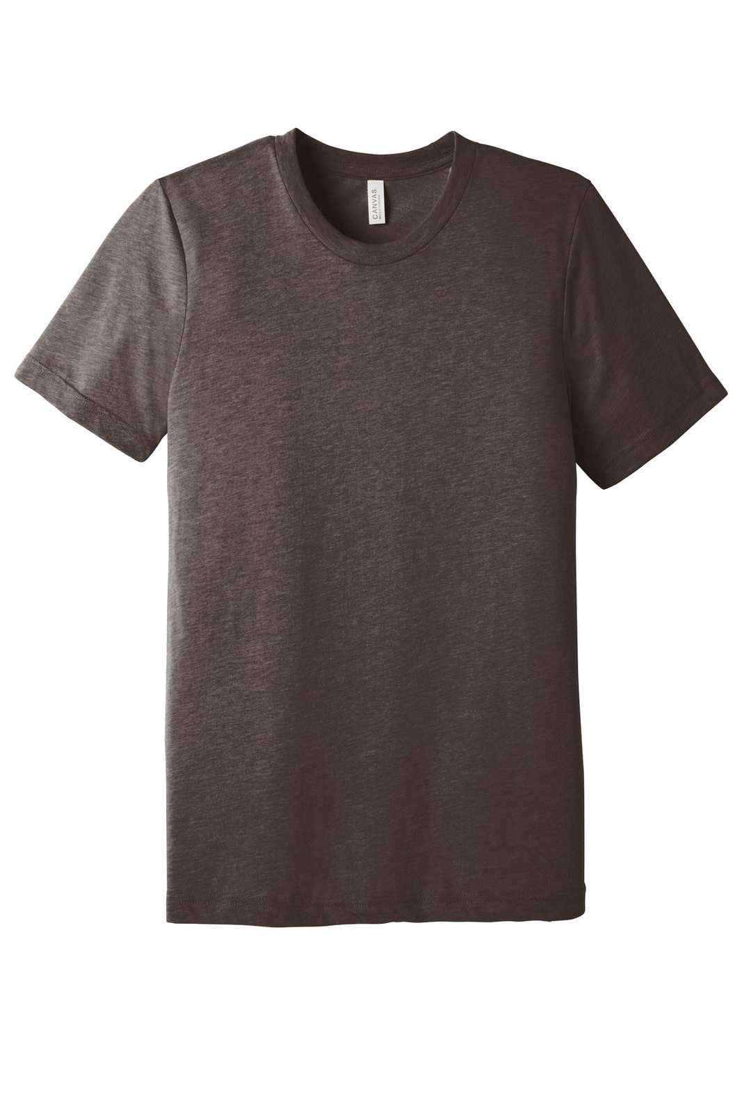 Bella + Canvas 3413 Unisex Triblend Short Sleeve Tee - Brown Triblend - HIT a Double