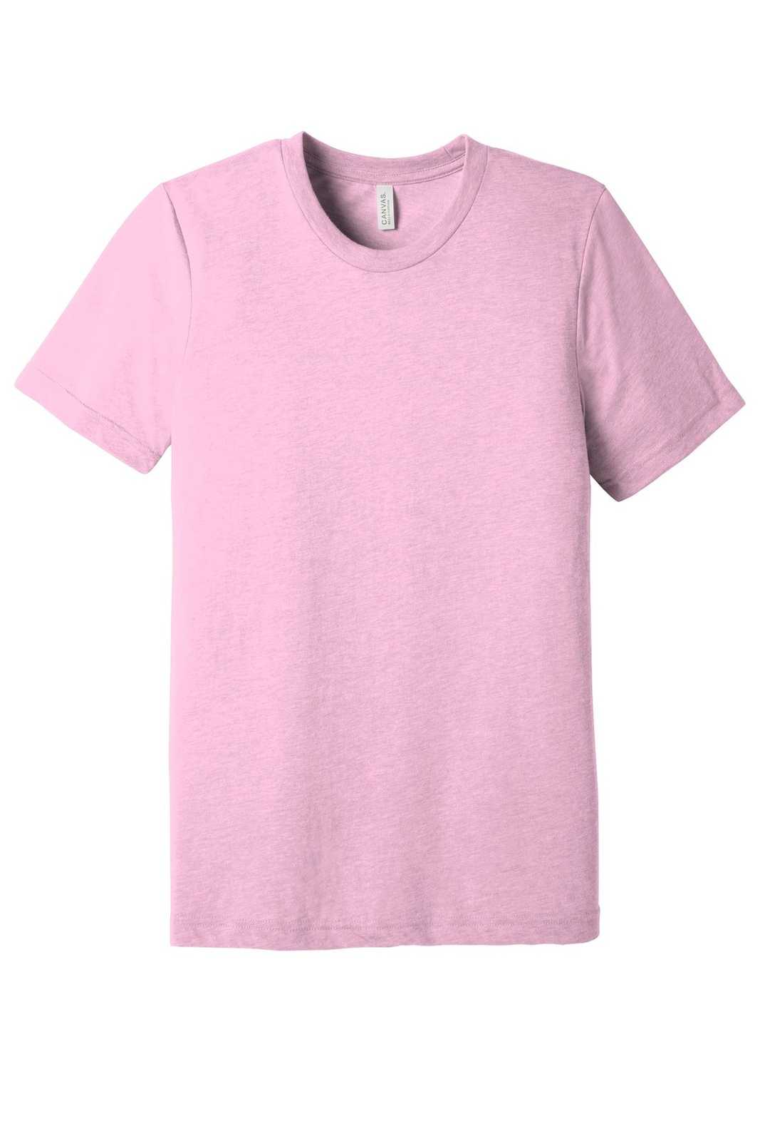 Bella + Canvas 3413 Unisex Triblend Short Sleeve Tee - Lilac Triblend - HIT a Double