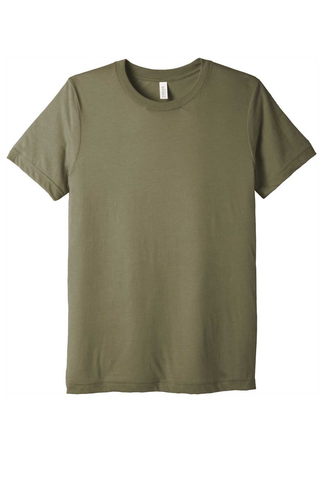 Bella + Canvas 3413 Unisex Triblend Short Sleeve Tee - Olive Triblend - HIT a Double