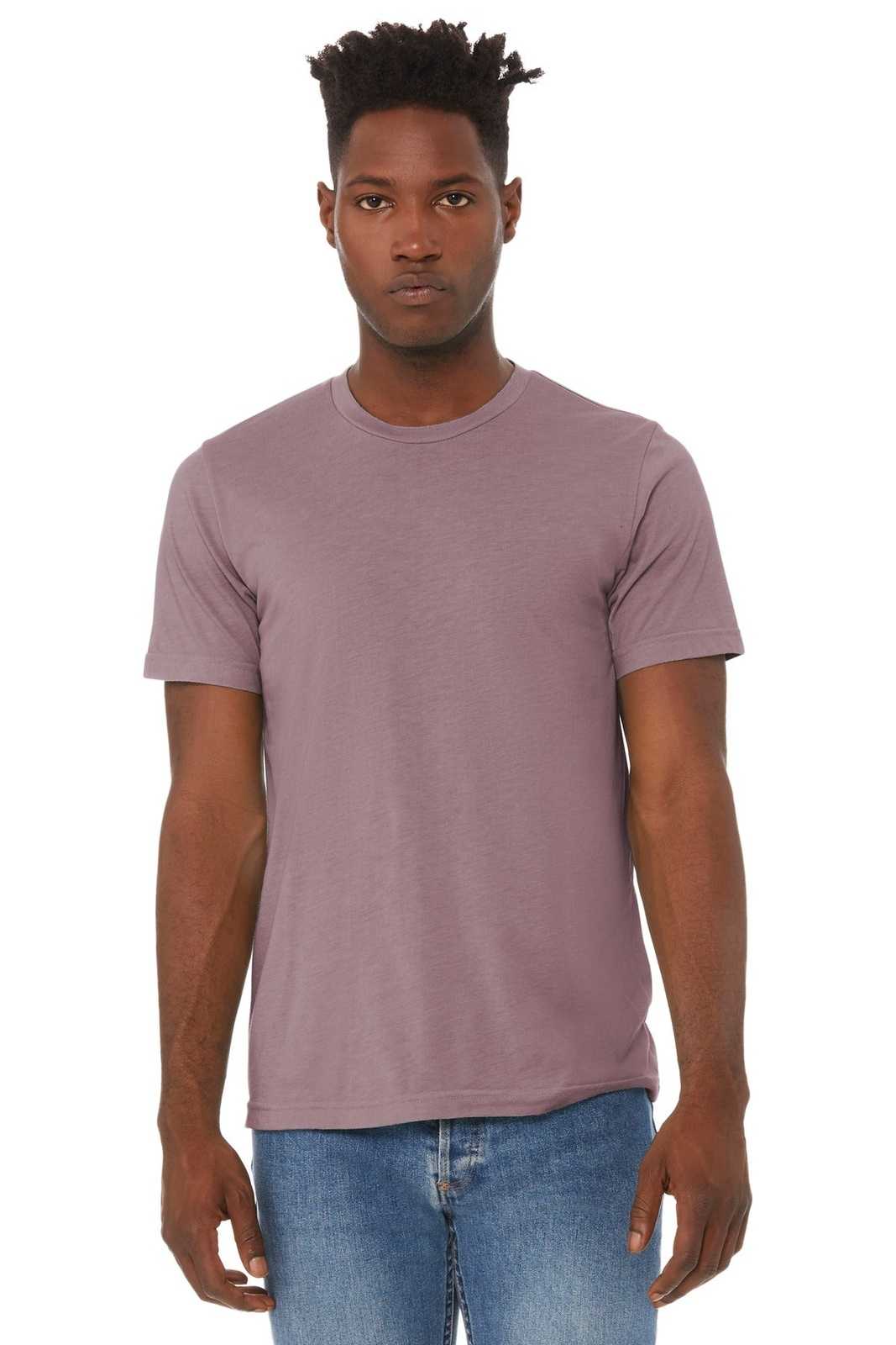Bella + Canvas 3413 Unisex Triblend Short Sleeve Tee - Orchid Triblend - HIT a Double