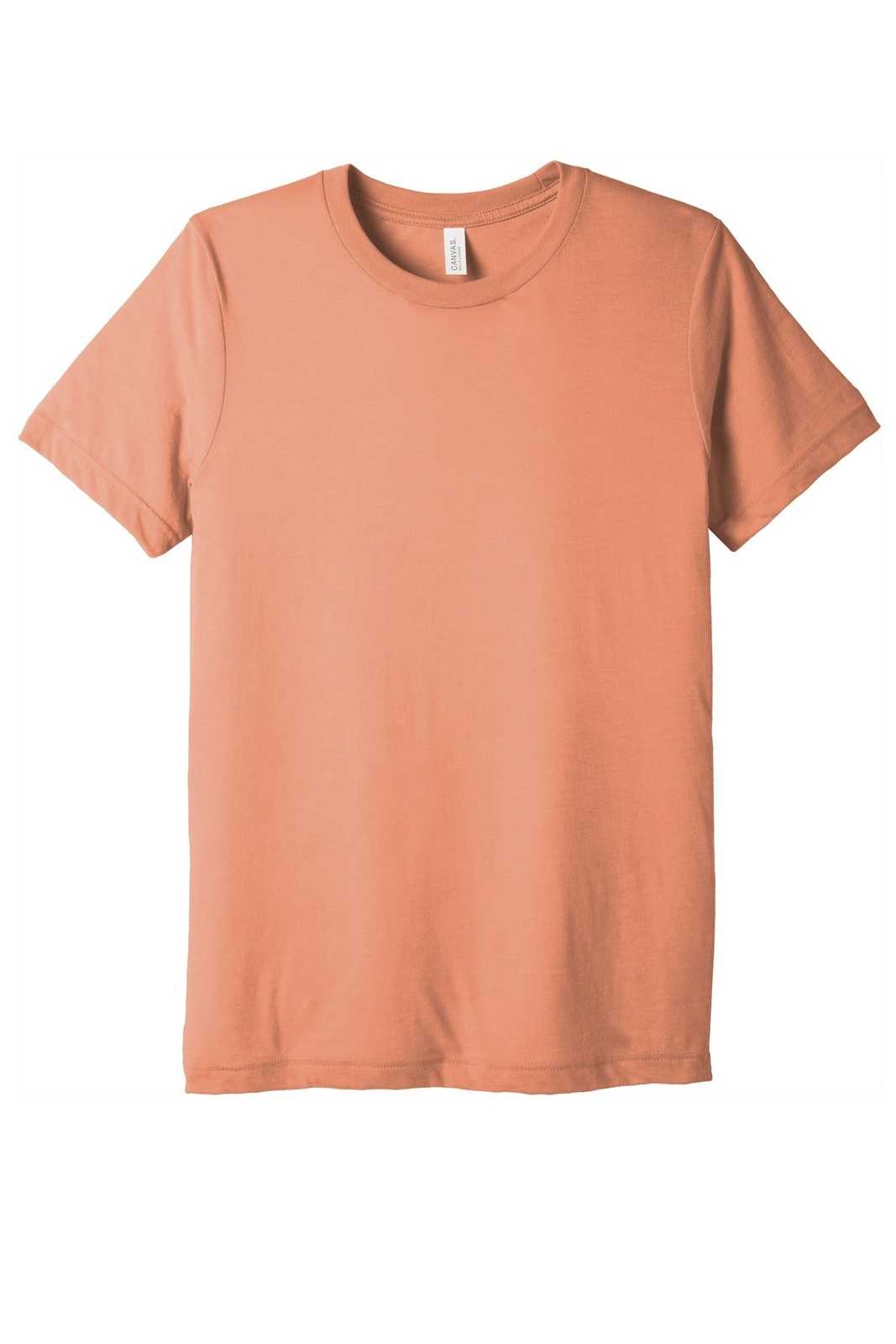 Bella + Canvas 3413 Unisex Triblend Short Sleeve Tee - Sunset Triblend - HIT a Double