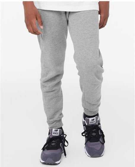 Bella + Canvas 3727Y Youth Jogger Sweatpants - Athletic Heather&quot; - &quot;HIT a Double
