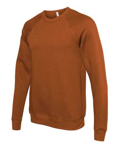 Bella + Canvas 3901 Unisex Sponge Fleece Raglan Crewneck Sweatshirt - Autumn - HIT a Double