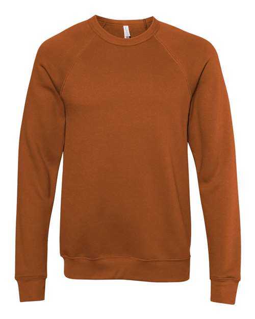 Bella + Canvas 3901 Unisex Sponge Fleece Raglan Crewneck Sweatshirt - Autumn - HIT a Double